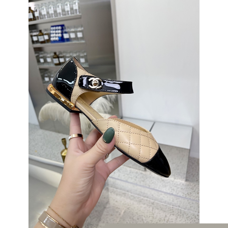 Ch*el flat shoes